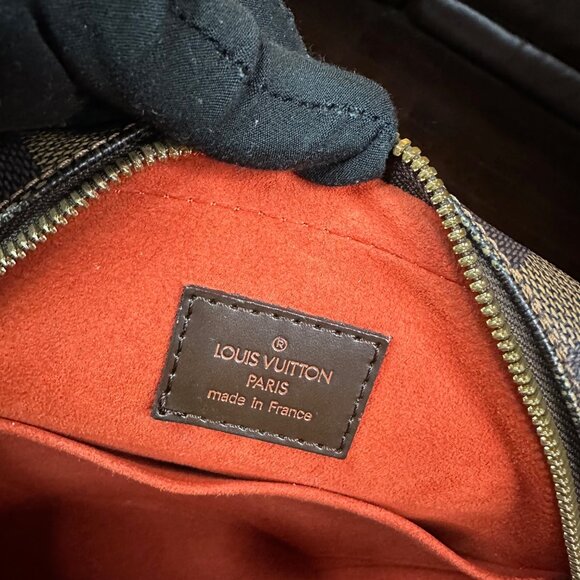 Louis Vuitton Brown Checkered Crossbody Bag - Picture 13 of 14